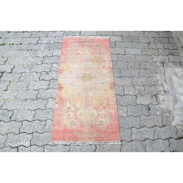 1960s Small Anatolian Handmade Area Rug For Sale - Image 11 of 11