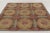 Camel Antique 19th Century Aubusson Square Rug With Bold Floral Medallion - Rug & Kilim For Sale - Image 8 of 11