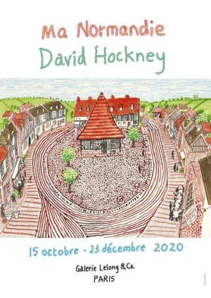 2020 David Hockney Ma Normandie Poster