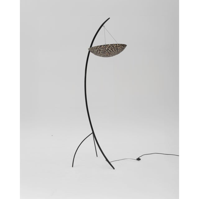 Metal Tribal Floor Lamp, 2000s For Sale - Image 7 of 9
