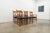 Neoclassical Vintage Milling Road by Baker Lyre Back Dining Chairs (Set of 6), Attributed For Sale - Image 3 of 16
