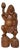 Japanese Wooden Daikokuten Figure, 1960 For Sale