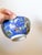 Blue Vintage Chinoiserie Blue Bowl With Lily Pad and Mandarin Ducks For Sale - Image 8 of 9