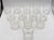 Vintage set of 12 plus one whiskey tumbler glasses, Lancer by Arcoroc, France. Or "On-the-Rocks" glasses. Known for their...