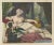 After Schrödter, Ulrika, Reclining Woman with Parrots, 1840, Lithograph For Sale - Image 3 of 10