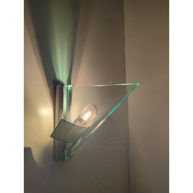 Vintage Icaro Wall Sconces by Carlo Forcolini for Artemide, 1980, Set of 2 For Sale - Image 16 of 18