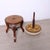 Antique Wooden Swivel and Adjustable Screw Piano Stool, 1930s For Sale - Image 11 of 12