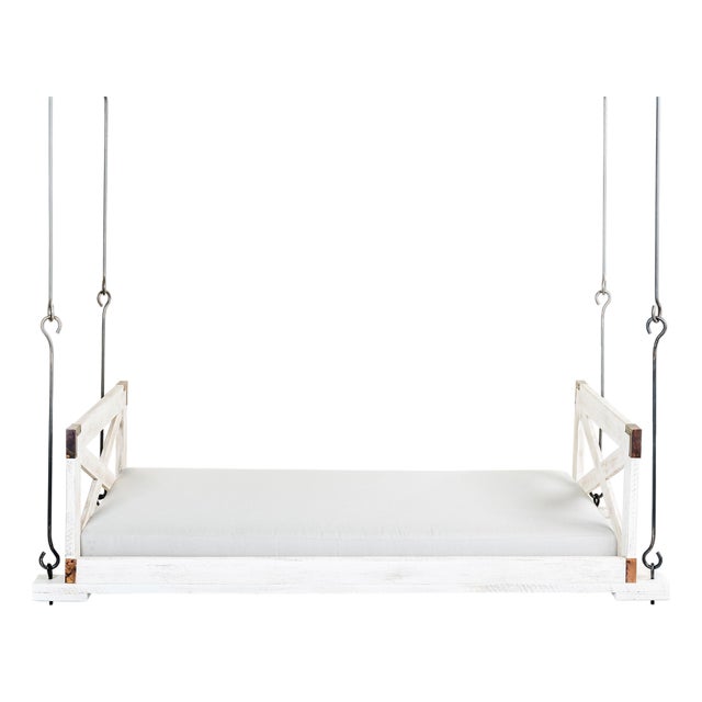 Hanging Day Bed With Sides by Lowcountry Originals For Sale