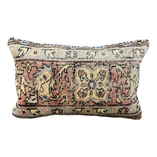 Vintage Handmade Faded Pillow, 1980s For Sale