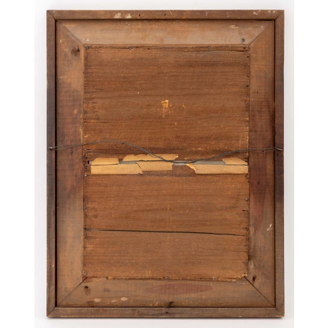 Modern Mahogany Framed Mirror For Sale In New York - Image 6 of 6