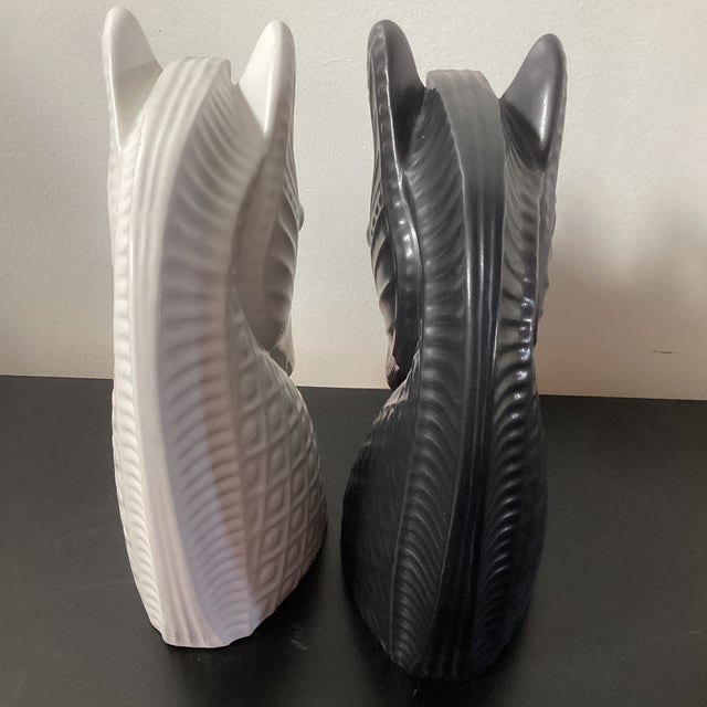 White Jonathan Adler Horse Head(s) Decor For Sale - Image 8 of 8