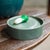 Early 20th Century Chinese Peking Glass Bok Choy Charm, Century 1920 For Sale - Image 5 of 6