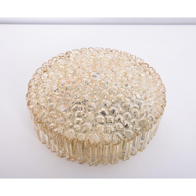 1970s Large Bubble Glass Flush Mount from Limburg, Germany, 1970s For Sale - Image 5 of 11
