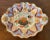 Antique early 19th century English imari porcelain oval serving dish decorated in bright colors. Measures 10" x 7 5/8"....
