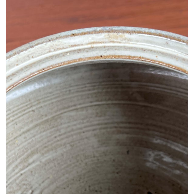 Mid-Century Modern German Studio Pottery Jar with Lid from Kellner Keramik, 1978 For Sale - Image 12 of 18