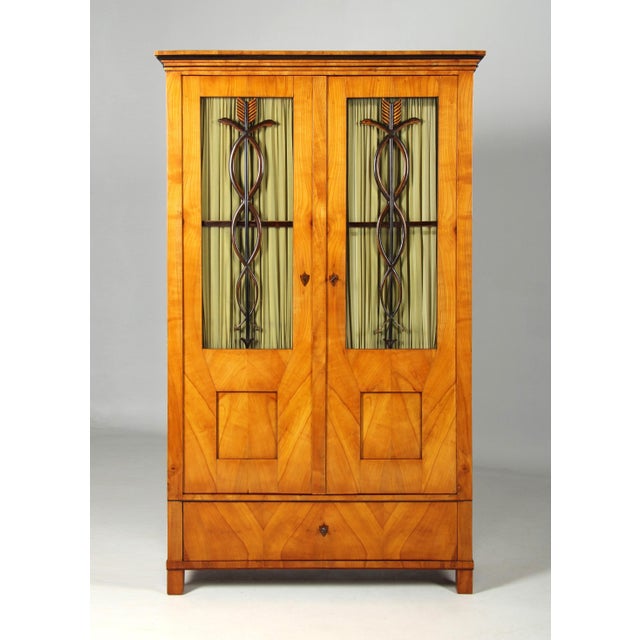 Biedermeier Bookcase in Cherry, 1825 For Sale - Image 12 of 12