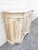 Antique Italian bleached out and weathered credenza, c.1900 A well proportioned small scale serpentine fronted credenza....