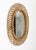 Mid-Century Modern Rattan and Bamboo Oval Wall Mirror by Franco Albini, Italy, 1960s For Sale - Image 10 of 12