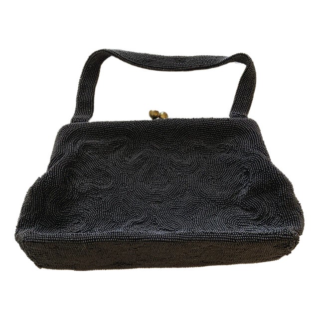 Vintage Lucille De Paris Beaded Evening Bag For Sale