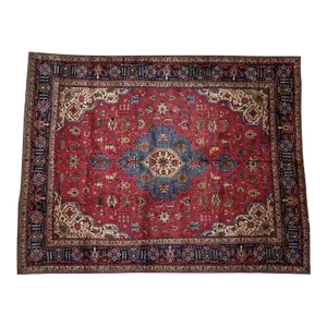 1970's Persian Tabriz Rug , 9'8" X 12'5"