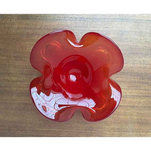 Vintage Italian Murano Glass Bowl For Sale - Image 6 of 18