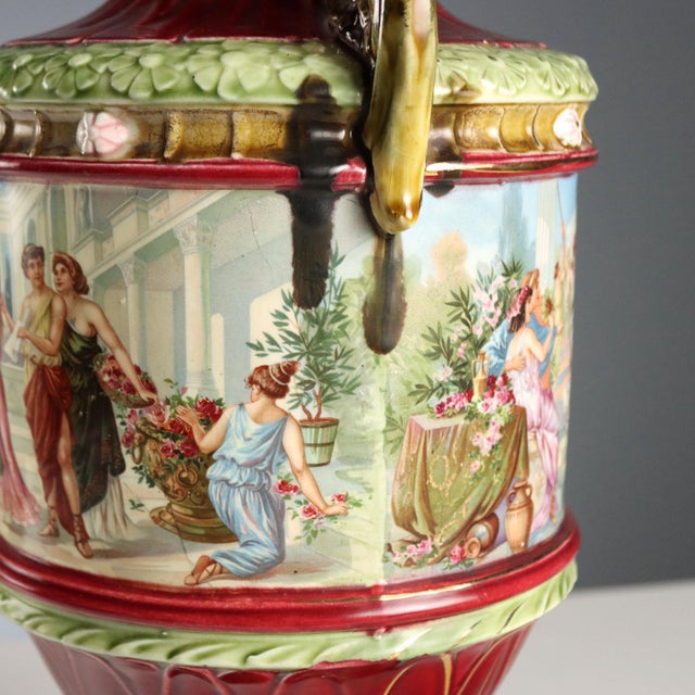 Jugendstil Pourers in Ceramic, Set of 2 For Sale - Image 13 of 16
