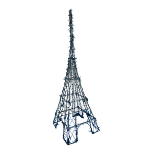 1990’s Vintage Custom Wrought Iron Tall Eiffel Tower