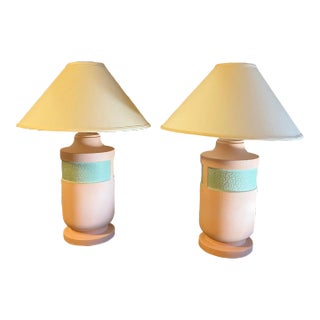 Pair of 21st Century Postmodern Table Lamps For Sale