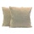 Animal Print 20”x20” Feather/Down Pillows - A Pair For Sale