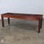 Wonderful vintage Rustic Farmhouse Harvest style dining table with solid mahogany top, thick veneered legs, and a very...