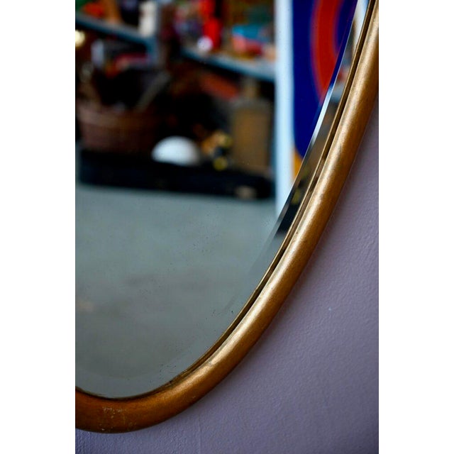 Large Antique Gold Mirror For Sale - Image 4 of 10