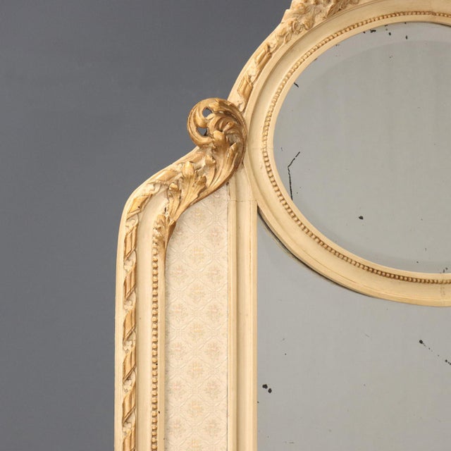 Console Table with Mirror in Neoclassical Style For Sale - Image 4 of 11