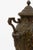 1950s Hollywood Regency Bronze French Lidded Urn With Handles on Marble Base C. 1950s For Sale - Image 5 of 6