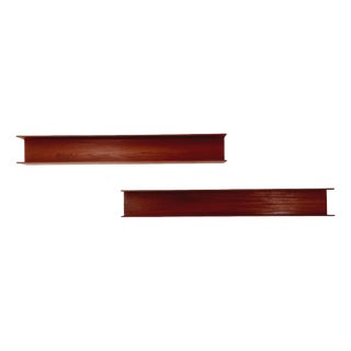 Long German Hanging Shelf by Wilheilm Renz for Walter Renz, 1960s For Sale