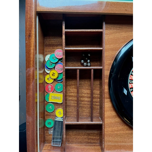 Mid-Century Italian Marquetry Multi-Game Table in Walnut and Mahogany, 1960s For Sale - Image 13 of 18