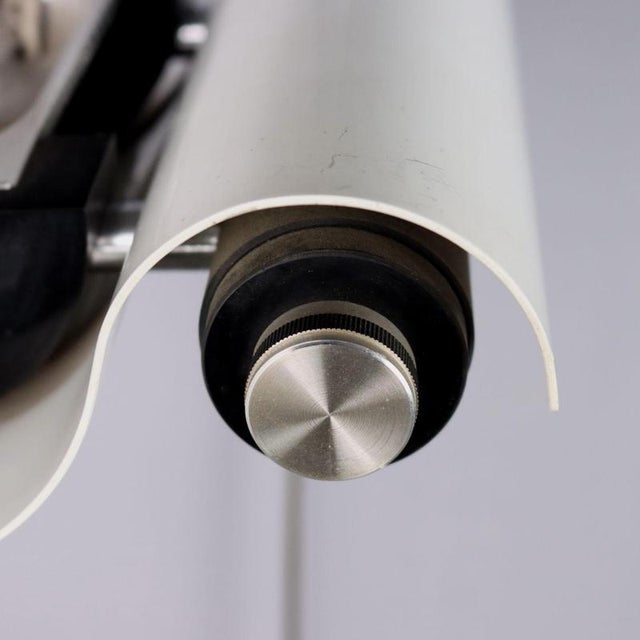 Vintage Enamelled Metal Lamp from Oluce, Italy, 1960s For Sale - Image 9 of 11