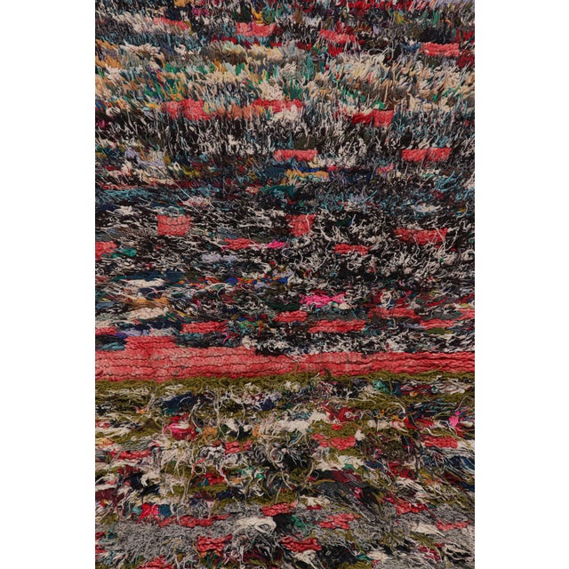 Traditional Vintage Moroccan Runner Rug in Polychromatic Geometric Pattern, From Rug & Kilim For Sale - Image 3 of 7