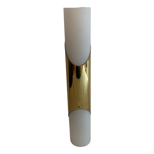Glass Wall Lamp by Paul Krüger for Neuhaus Leuchten, 1960s For Sale