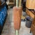 Mid Century Wooden Floor Lamp For Sale - Image 4 of 6