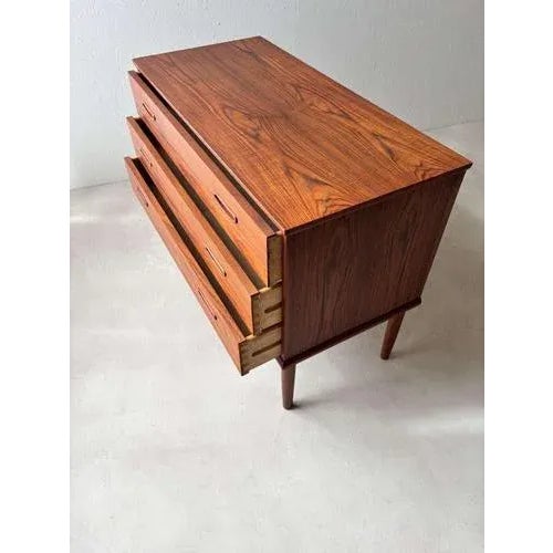 Vintage Teak Chest of Drawers, 1960s For Sale - Image 8 of 14