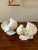Pair of 1970s White Ceramic Doves Signed E. Coleman For Sale - Image 10 of 10
