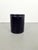 Black Saddle Leather Wastebasket in the style of Jacques Adnet, 1960s For Sale - Image 4 of 14