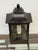 Pagoda Burnished Small Metal Wall Sconce For Sale - Image 4 of 12