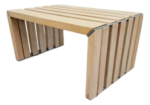 Slat Bench Coffee Table by Walter Antonis for 't Spectrum, 1970s