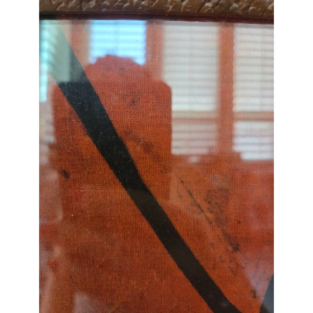2010s African Batik Art: "Rhythmic Dance" (Large Framed Textile) For Sale - Image 5 of 7