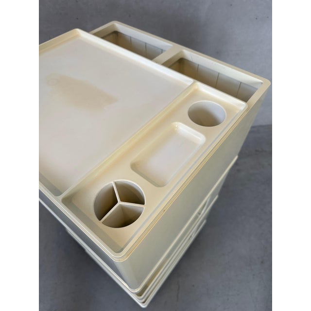 Black Stile Neolt Trolley by Giovanni Pelis, 1970s, Set of 2 For Sale - Image 8 of 18