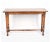 Late 20th Century Custom Bench-Made Bausman Console Table With Mitered Plank Top For Sale - Image 4 of 11