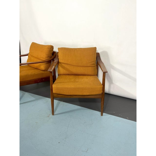 Mid-Century Modern Model 550 Armchairs by Walter Knoll, 1950s, Set of 2 For Sale - Image 16 of 18