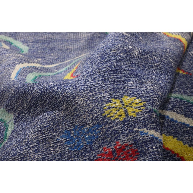Zeki Muren Vintage Turkish Sivas Rug, 05'11 X 09'07 For Sale In Dallas - Image 6 of 10