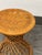 Late 20th Century Rattan Hourglass Stool, Vintage For Sale - Image 5 of 12